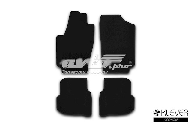 Килими салону на Volkswagen Polo V RUS 602, 604, 612, 614