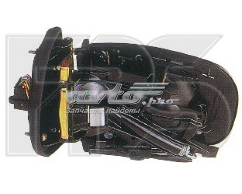 Праве бокове дзеркало Mercedes A2108101076