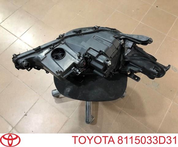 Фара ліва 8115033D31 Toyota