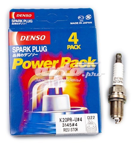 Свічки автомобільні Denso K20PRU4 ціна, від 2.55 USD