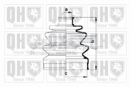 Пыльник шруса наружный QUINTON HAZELL QJB765