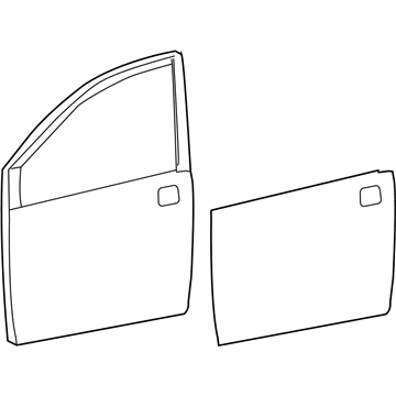6700108070 Toyota Пасажирські передні двері
