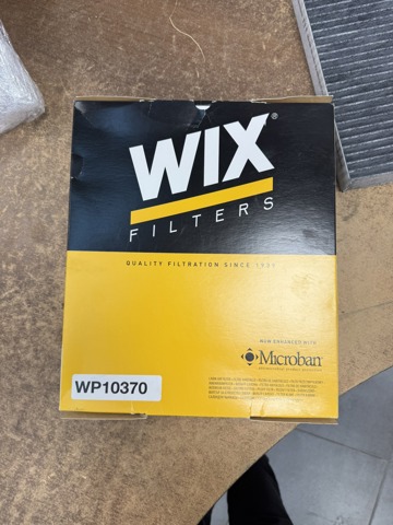 WP10370 WIX Внутрішньосалонний фільтр