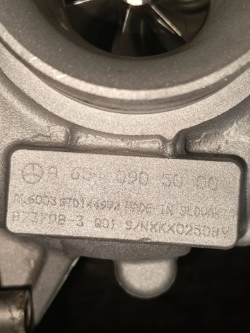 A6540905000 Mercedes Турбонаддув