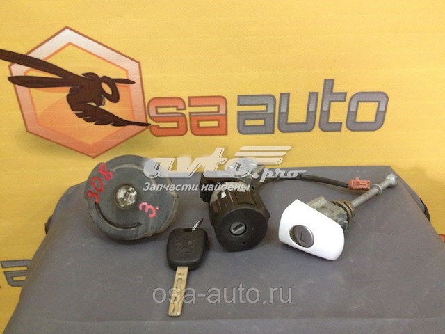 Замок дверей і запалювання з ключами, комплект Peugeot 308 SW (Пежо 308)