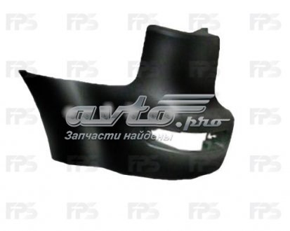 Бампер задній, права частина FPS FP4812962 ціна, від 30.53 USD