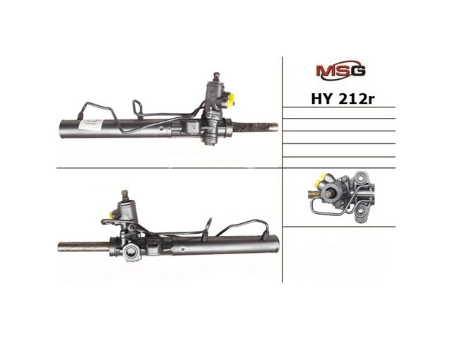 HY212R MSG Рейковий рульовий механізм