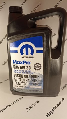 68518205AA Chrysler Масло двигуна
