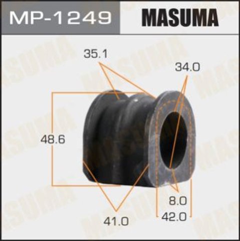 Подушка стабілізатора Masuma MP1249 ціна, від 4.53 USD