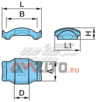 Ремкомплект ресори (TRUCK) STR STR1204200
