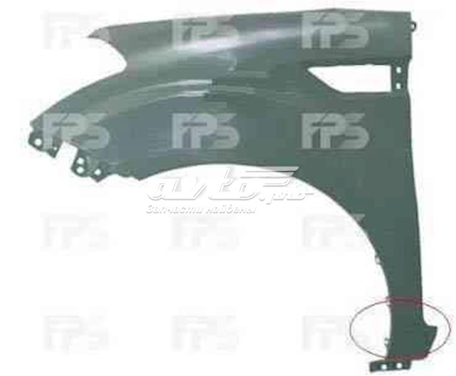 Переднє праве крило FPS FP4022314