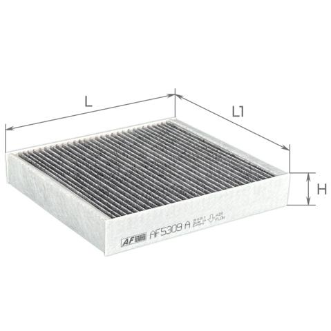 Повітряний фільтр салону Alpha Filter AF5309A