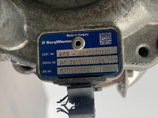 9804265280 Peugeot/Citroen Турбонаддув