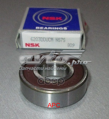 Підшипники на генератор NSK 6203DDUCM