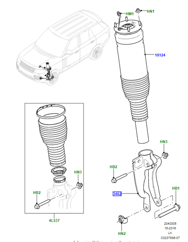  LR038819 Land Rover