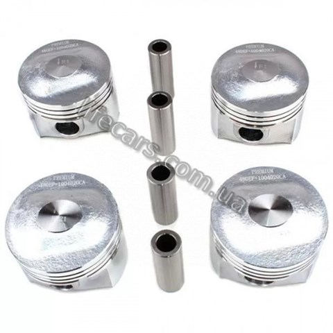 Поршень з пальцем без кілець, 1-й ремонт (+0,25) Chery 480EF1004020BA ціна, від 29.48 USD