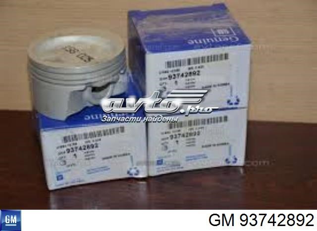 Поршень в зборі General Motors 93742892