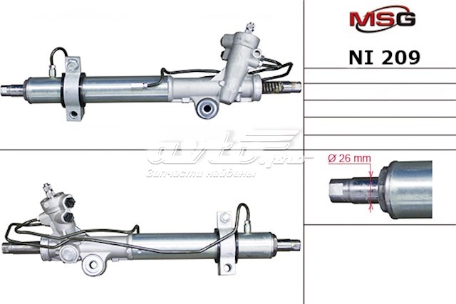 Кермова рейка Nissan/Infiniti 49001CC20B