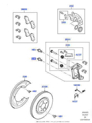  LR153536 Land Rover
