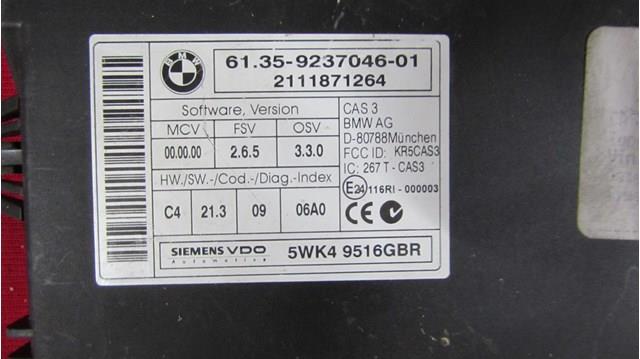  61359237046 BMW