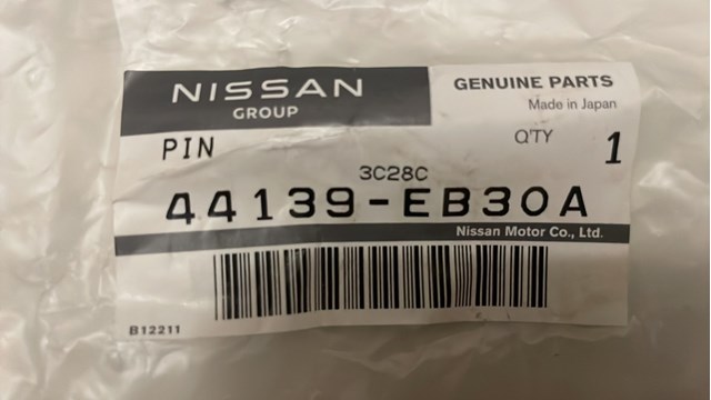 Направляюча супорту переднього, верхня NISSAN 44139EB30A