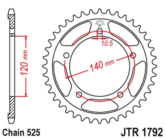 Купити JTR179245 JTC 
