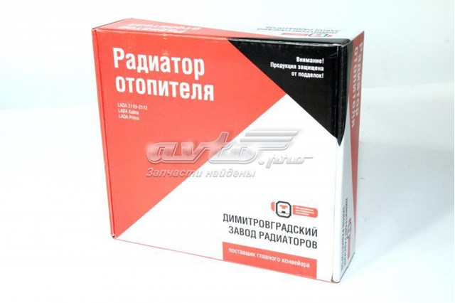 11180810106000 Дааз Радіатор опалювача салону
