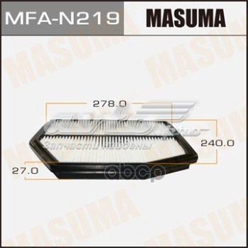 Фільтр повітряний Masuma MFAN219