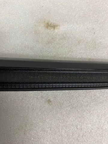 9J1837475B041 Porsche Молдинг опускного скла дверей передньої, лівої