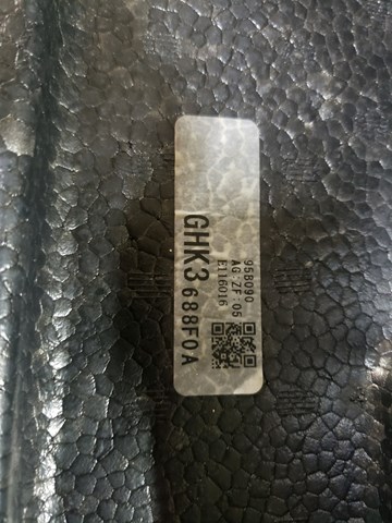 GHK3688F0A Mazda 
