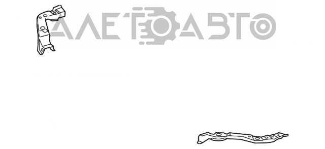 5321433060 Toyota Телевізор верхній