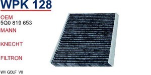 Фільтр повітряний обігрівача Wunder WPK128 ціна, від 7.45 USD