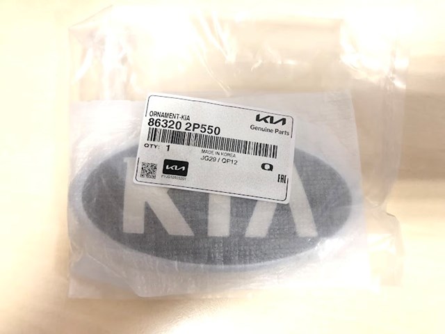 863202P550 Hyundai/Kia Емблема кришки багажника, фірмовий значок