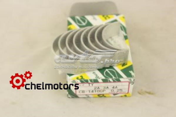 CB1410GP025 NDC Вкладиші коленвала, шатунні, комплект, 1-й ремонт (+0,25)