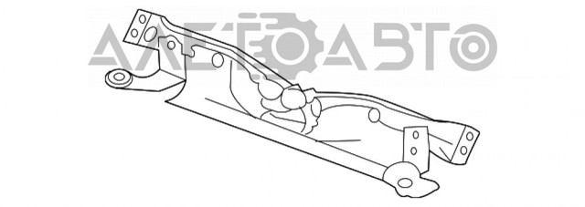 Рамка радіатора верхня FPS FP3806200 ціна, від 118.54 USD
