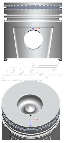 Поршень в комплекті на 1 циліндр, STD 8770858STD Nural