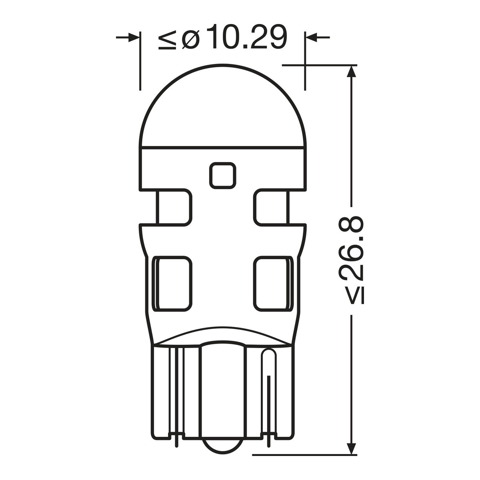  2825DRP2BL Osram