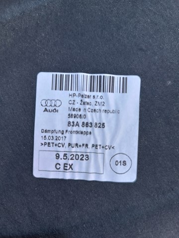 Утеплювач капота на Audi Q3  F3B