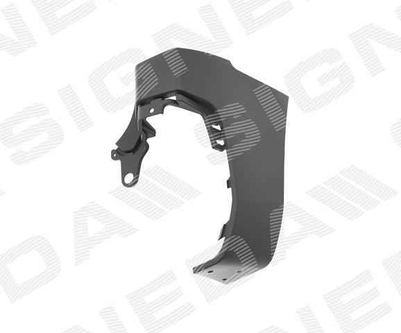 1633558480 Peugeot/Citroen Бампер задній, права частина
