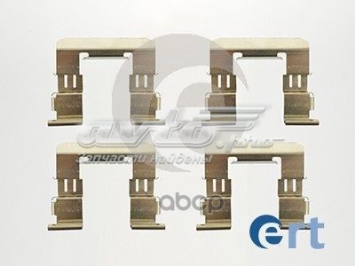 420104 ERT комплект пружинок кріплення дискових колодок, передніх