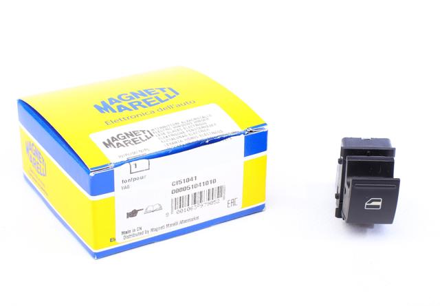 Кнопка вмикання двигуна склопідіймача передня права Magneti Marelli 51041010