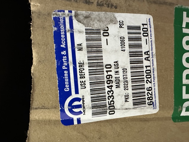  68262001AA Chrysler