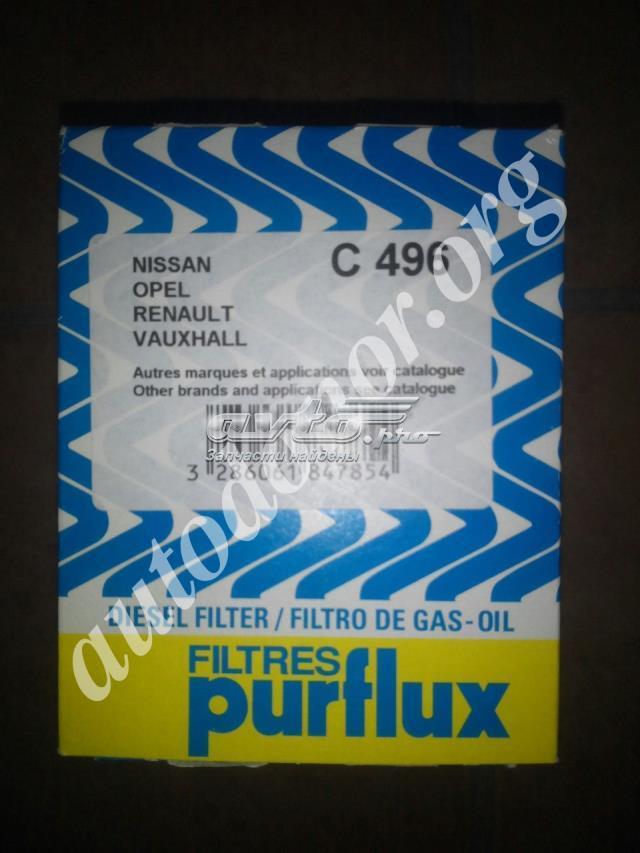 Фільтр тонкого очищення палива C496 PURFLUX