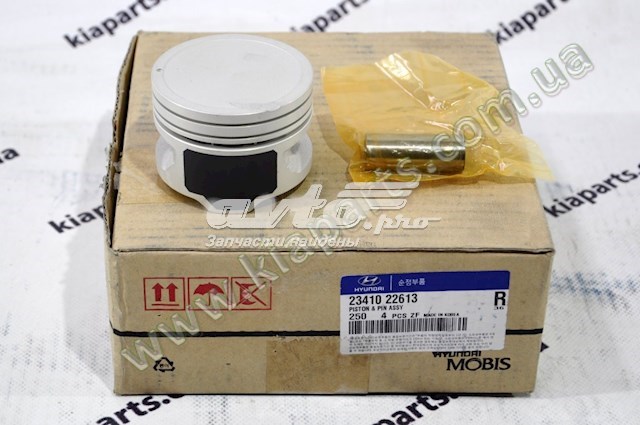 Купити 2341022613 Hyundai/Kia Поршень з пальцем без кілець, стандарт