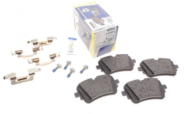 Задні гальмівні колодки Icer 182248203 ціна, від 45.47 USD