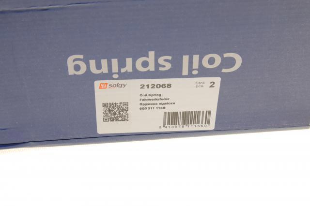Пружина задня Solgy 212068 ціна, від 11.32 USD
