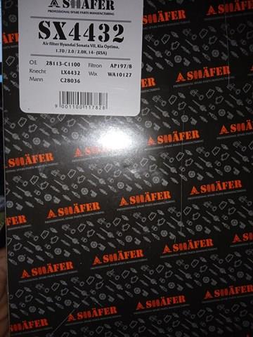 Елемент повітряного фільтра Shafer SX4432 ціна, від 6.22 USD