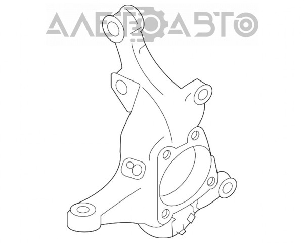 Цапфа поворотна права Subaru 28313AN02A