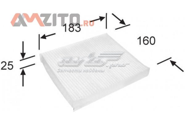 Купити AC9404 JS Asakashi Фільтр салону вугільний