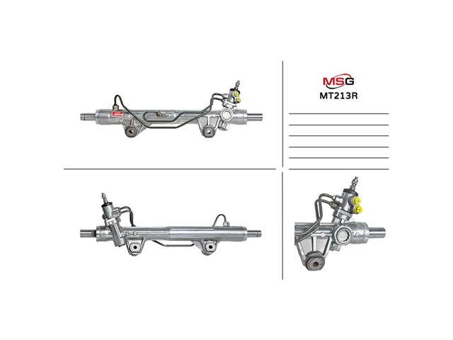 MT213R MSG Рейковий рульовий механізм